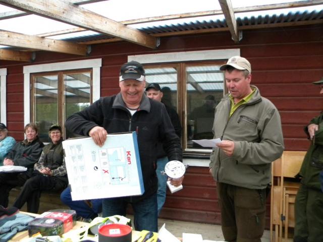 Kewe tar ett pris efter seger i Veteranklassen!